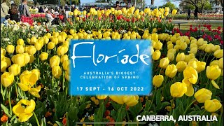 Australia’s Floriade 2022 Spring Festival Canberra Australia 🇦🇺 [upl. by Nelleyram]