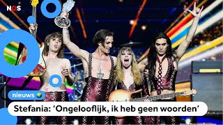 Italië wint Songfestival Nederland op plek 23 [upl. by Gilda]