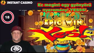 Ez megint egy gyönyörű egy gyönyörű nyeremény Le Pharaoh YESSS [upl. by Fawn]