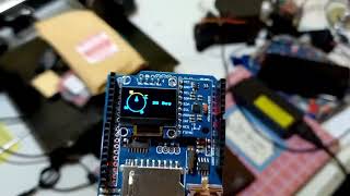 Free Code Arduino Project Compass using SSD1306 OLED amp MPU9250 Magnetometer [upl. by Andaira]