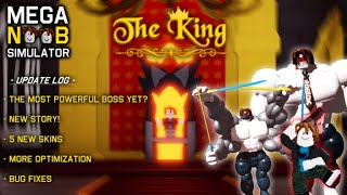 MEGA NOOB SIMULATOR KING Bacon theme [upl. by Ahsieyt]