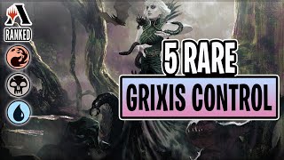 SUPER BUDGET 🔵🔴⚫ Grixis Control  Budget Standard Deck  Ranked MTG Arena [upl. by Berlyn]