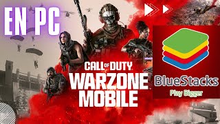 Instalar WARZONE MOBILE en Emulador BlueStacks PC Sin ERRORES 100 Real [upl. by Nonnad]