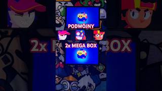 PODWÓJNY MEGA BOX 📦 w BRAWL STARS 🤩 brawlstars shorts gaming [upl. by Anawat]