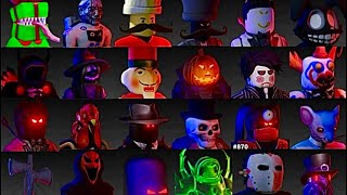 ALL 65 KILLERS INTRO  Survive The Killer Roblox 🔪 [upl. by Clarabelle908]