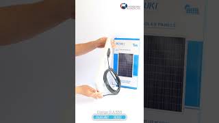 REFLECTOR LED CON PANEL SOLAR [upl. by Adelaida]