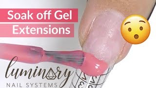 Soft Gel Extensions  Luminary Nail System Review amp Tutorial [upl. by Amilb49]