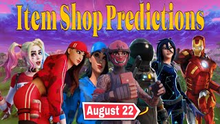 Fortnite Item Shop Tomorrow Predictions  Thursday August 22 2024 [upl. by Shelba]