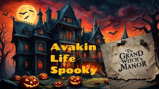 Spooky Halloween Avakin life Gameplay The Grand Witchs Manor 🎃 Scary  Reptilians 🐍 avakinlife [upl. by Eelanna]