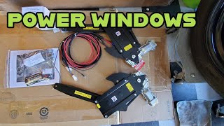 INSTALLING POWER WINDOWS IN A 7072 CHEVLLE ABODY [upl. by Rieger]