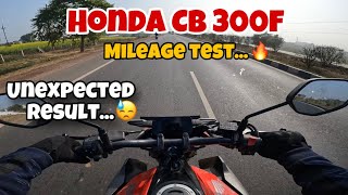 Honda CB300F Mileage Test  Unexpected Result…😓  Highway And City Ride  Chetak 9112 [upl. by Laurent]