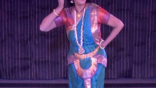 Thandavamadinar classicaldancersofindia bharatnatyampampadance nirmalamadhava [upl. by Eiramrebma]