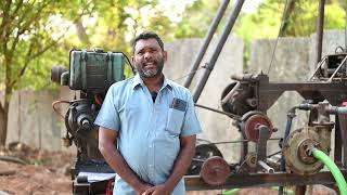 Filter Borewell Drilling Process Kannada [upl. by Croom586]