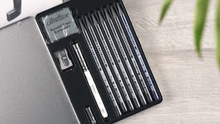 CRETACOLOR  Monolith Box  Graphite Drawing Set [upl. by Oyr]