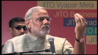 Shri Narendra Modi addressing JITO Annual General Meeting 2012 [upl. by Quillan]