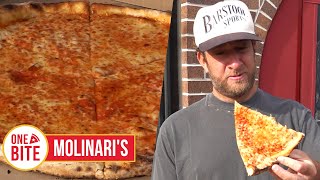 Barstool Pizza Review  Molinaris Dorchester MA [upl. by Eila]