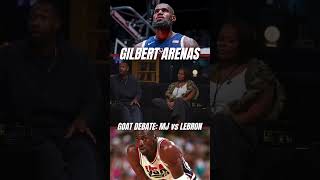 Gilbert Arenas Makes Telling Statement on GOAT Debate [upl. by Araldo]