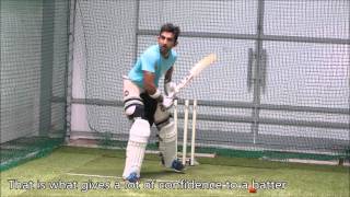 Gautam Gambhir Quality Practice with Spingball [upl. by Ardnahcal]