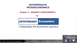 Budget Constraints  Income effect Price effect Impact of Tax Subsidy and Rationing Chapter 2b [upl. by Ayamat]