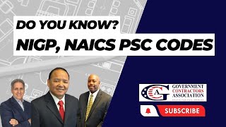 NIGP NAICS PSC CODES [upl. by Llenroc]