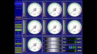 Siemens Gas Turbine  SCADA OS System For PLC S7 1200 [upl. by Retsev140]