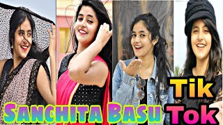 Tik tok video  Sanchita Basu💘  hit videos of Sanchita Basu 2021 💝 Viral video of Sanchu [upl. by Areis]