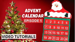 Mystery Advent Calendar With Czech Beads Video Tutorials  Episode 1 [upl. by Hgielanna588]