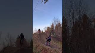 My heart stopped after Pinkbike Eli almost got a bike to the headmtb fyp fyp dvosuspension [upl. by Ru283]