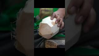 Only Coconut Lovers Amazing Coconut Jelly Making Master  Thailand Street Food shorts [upl. by Giark]