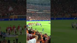 Şampiyonlar Ligi müziği çaldı Türk Telekom Arena yıkıldı [upl. by Gaddi]