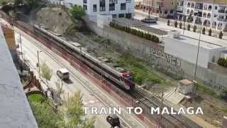 ARROYO DE LA MIEL BENALMADENA  RENFE TRAIN  SPAIN [upl. by Mina417]