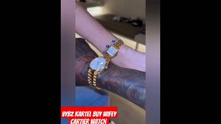 Vybz kartel buy wifey Cartier Watch vybezkartel gazanation cartier duet [upl. by Yreved]