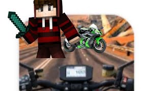 moto rider go highway traffic [upl. by Auqcinahs]