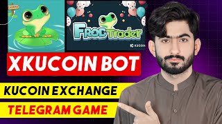 XKucoin Tap to Earn Telegram Bot  Earn Frog Points  Frog Trader Kucoin Exchange Airdrop [upl. by Simmie]