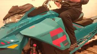 2019 SkiDoo Freeride 850 ETEC 165quot Break in ride Day 1 [upl. by Euqinoj]