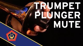 How To Improve Your Jazz Trumpet Plunger Mute Technique [upl. by Scurlock463]