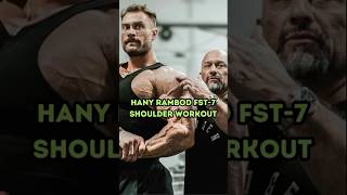 The Ultimate FST7 Shoulder Workout by Hany Rambod shorts gym [upl. by Rogerio]