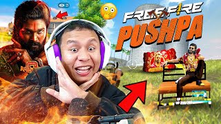 Pushpa x Free Fire 🔥 Jhukega Nahi Solo Vs Squad Gameplay  Tonde Gamer [upl. by Ahsenahs]