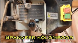 Timmertip 1605 Spanveer kolomboor gebroken [upl. by Raynard]