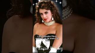 LUCIA MENDEZ Y SUS CIRUGIAS fama farandula novela lucero luceromijares viralshort short [upl. by Asenav]