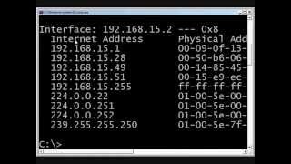 Hacking 101 using the Arp command [upl. by Mcbride368]