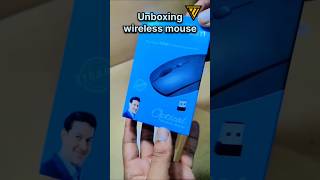 Unboxing wireless mouse🖱️wireless wirelessmouse powerfullmouse [upl. by Jeannie]