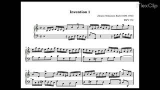 JSBach Invention no1 CDur BWV 772 played by Tatyana Nikolaeva score is available [upl. by Petie]