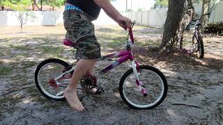 Fresh Find BMX Bike Tire PumpUp and Deflate and Tube Pulls w Inflate [upl. by Ramin]