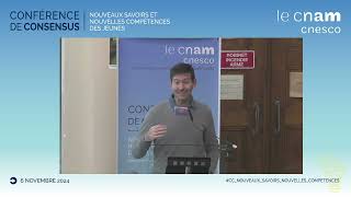 Cédric Fluckiger coprés de la conférence  CC nouveaux savoirs amp nouvelles compétences des jeunes [upl. by Engle280]