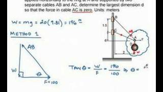 Engineering Statics Video 0220c [upl. by Nosduh805]