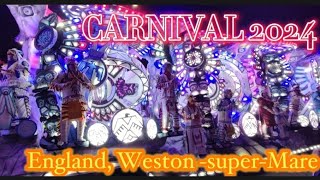 Carnival 2024 Weston superMare England [upl. by Osher]