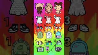 123 cute babys school girls tocaboca tocalifeworld shorts fyp gaming tocaworldsecrets [upl. by Pedro]