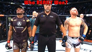 Who REALLY Won Kamaru Usman vs Colby Covington 2 [upl. by Rehotsirhc209]