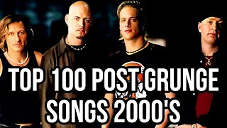 TOP 100 POST GRUNGE 2000s [upl. by Cerys]